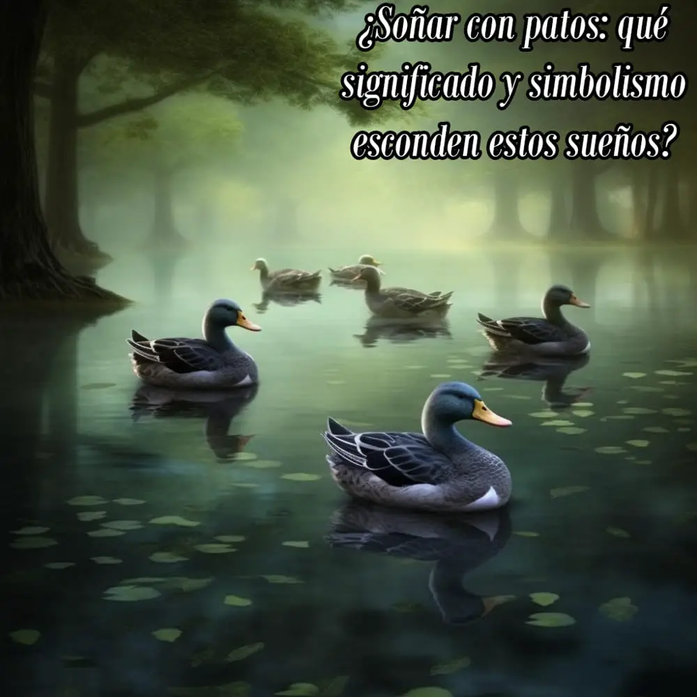 soñar con patos